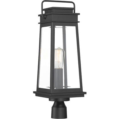 Savoy House Boone 1-Light Outdoor Post Lantern in Matte Black 5-817-BK