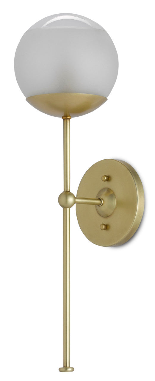 Currey & Co. Montview Brass Wall Sconce 5000-0154