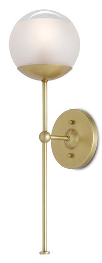 Currey & Co. Montview Brass Wall Sconce 5000-0154