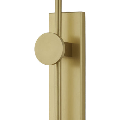 Currey & Co. Satire Brass Swing-Arm Wall Sconce 5000-0201