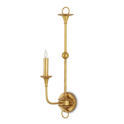 Currey & Co. Nottaway Gold Wall Sconce 5000-0213