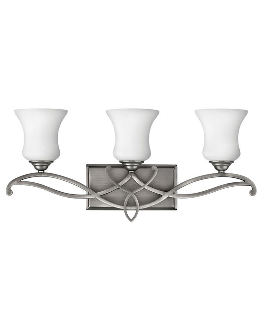 Hinkley Lighting Brooke Three Light Vanity Antique Nickel 5003AN