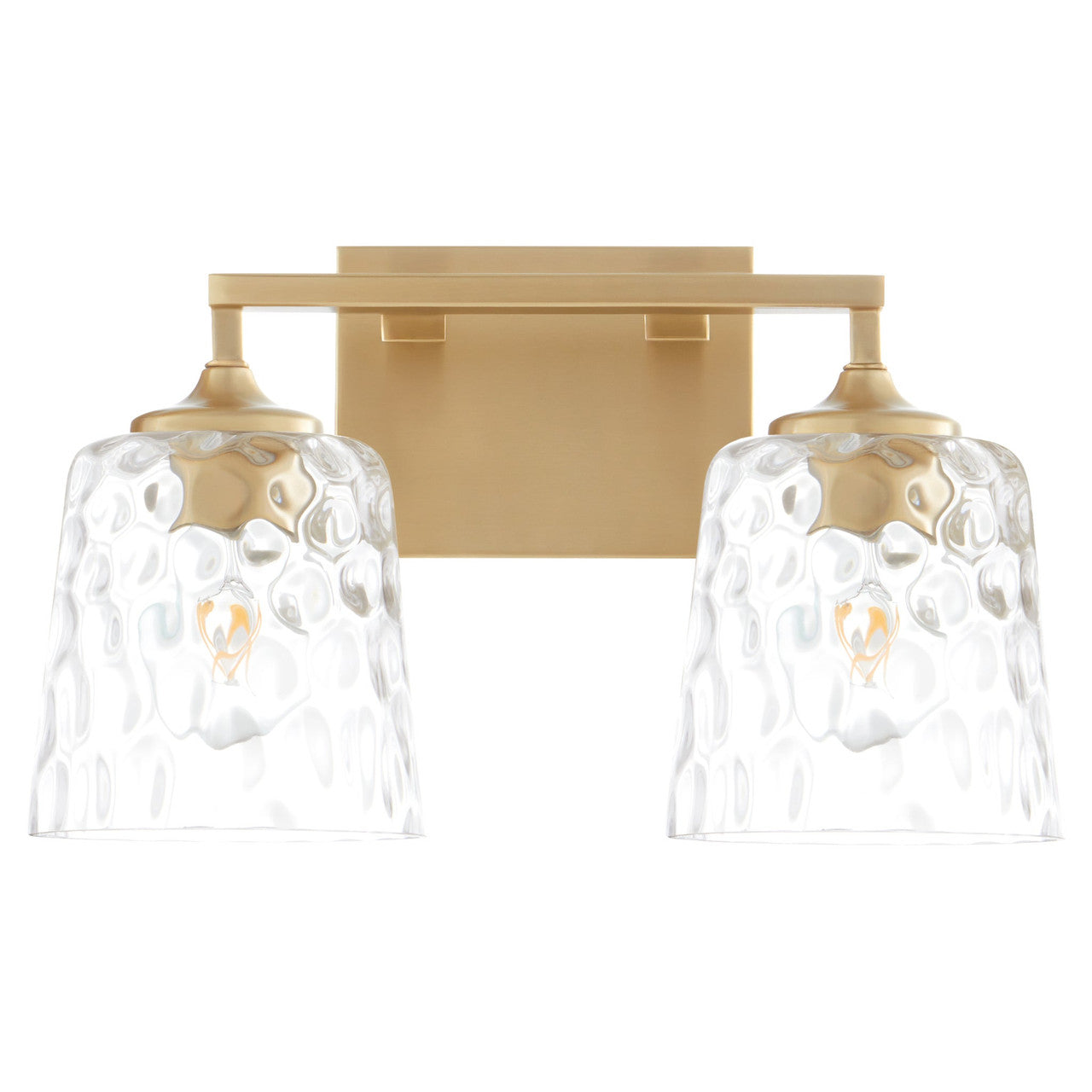 Quorum  Eldorado 2 Light Vanity Wall Mount - Aged Brass 5005-2-180