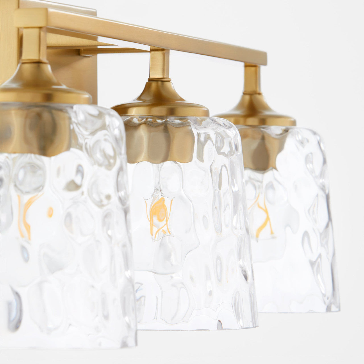 Quorum  Eldorado 3 Light Vanity Wall Mount - Aged Brass 5005-3-180