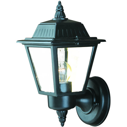 Acclaim Lighting Builder's Choice 1-Light Matte Black Wall Light in Matte Black 5005BK