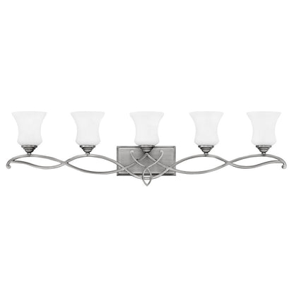 Hinkley Lighting Brooke Five Light Vanity Antique Nickel 5005AN