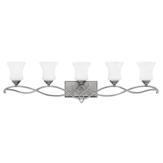 Hinkley Lighting Brooke Five Light Vanity Antique Nickel 5005AN