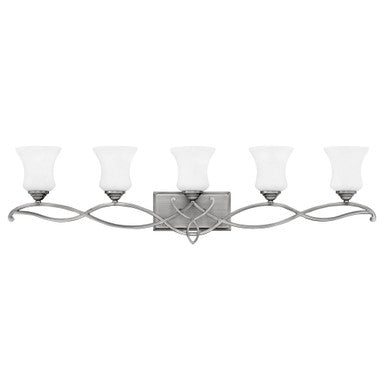 Hinkley Lighting Brooke Five Light Vanity Antique Nickel 5005AN