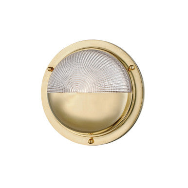 Hudson Valley Lighting Hughes Wall Sconce in Aged Brass 5011-AGB