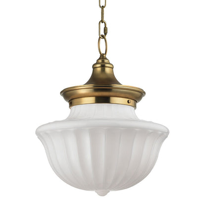 Hudson Valley Lighting Dutchess Pendant in Aged Brass 5015-AGB