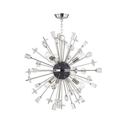 Hudson Valley Lighting Liberty Chandelier in Polished Nickel 5032-PN