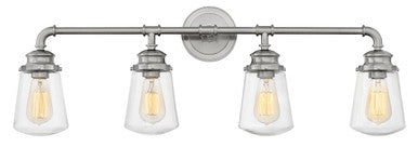 Hinkley Lighting Fritz Four Light Vanity Brushed Nickel 5034BN