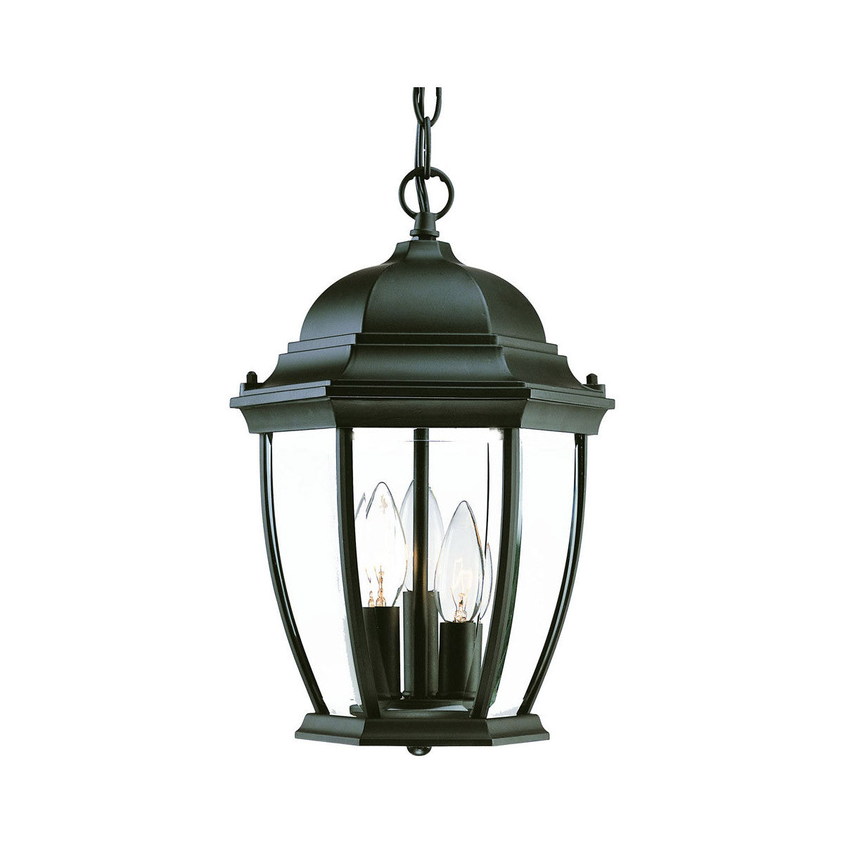 Acclaim Lighting Wexford 3-Light Matte Black Hanging Light in Matte Black 5036BK