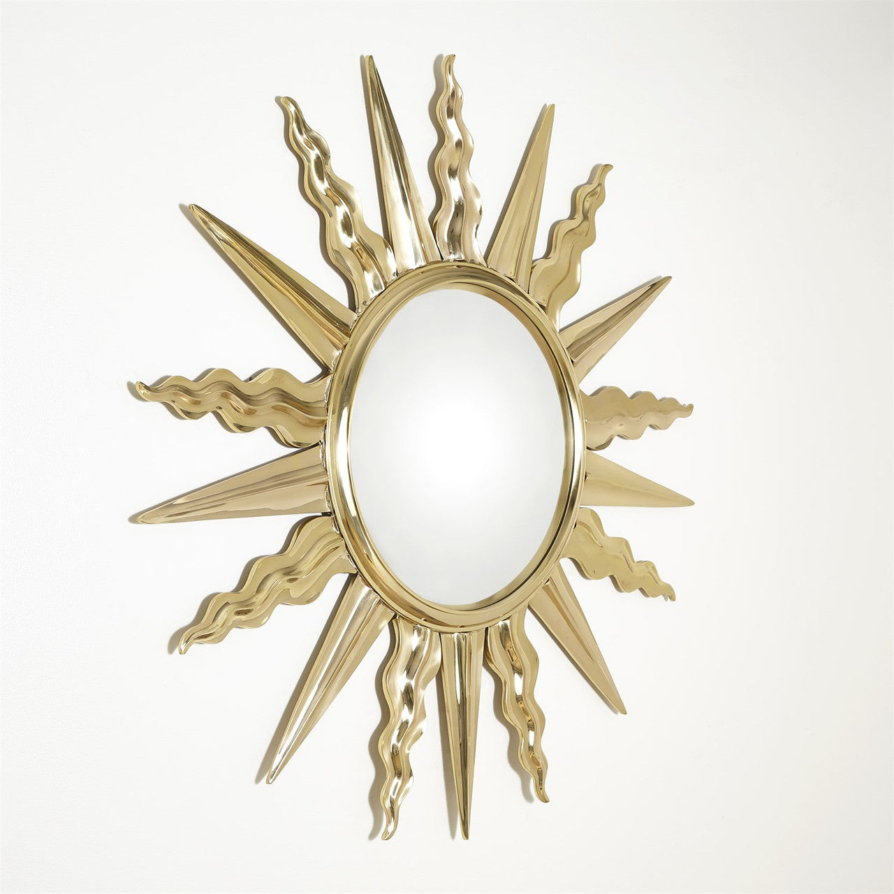 Global Views Soleil Mirror Brass RT9.90001