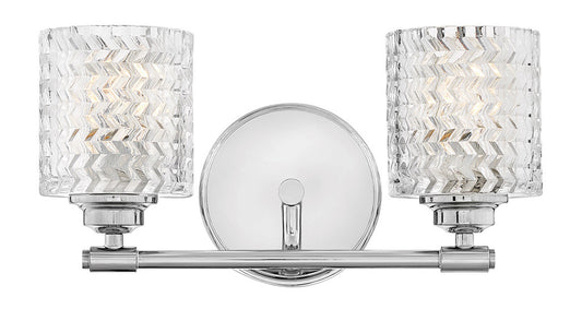 Hinkley Lighting Elle Two Light Vanity Chrome 5042CM