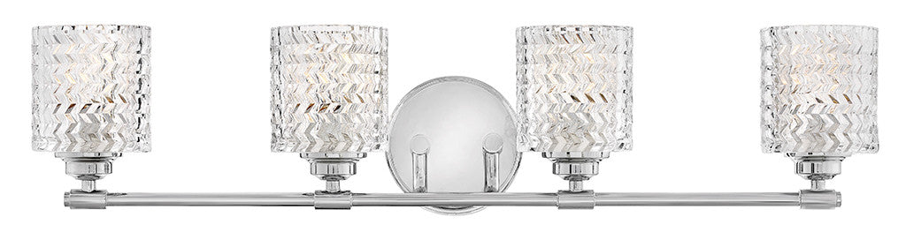 Hinkley Lighting Elle Four Light Vanity Chrome 5044CM