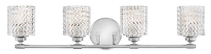 Hinkley Lighting Elle Four Light Vanity Chrome 5044CM