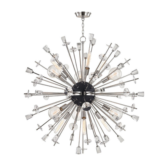 Hudson Valley Lighting Liberty Chandelier in Polished Nickel 5046-PN