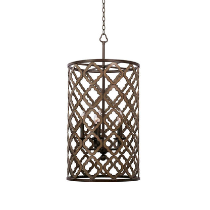 Kalco Whittaker 5 Light Small Foyer Pendant 504853BS