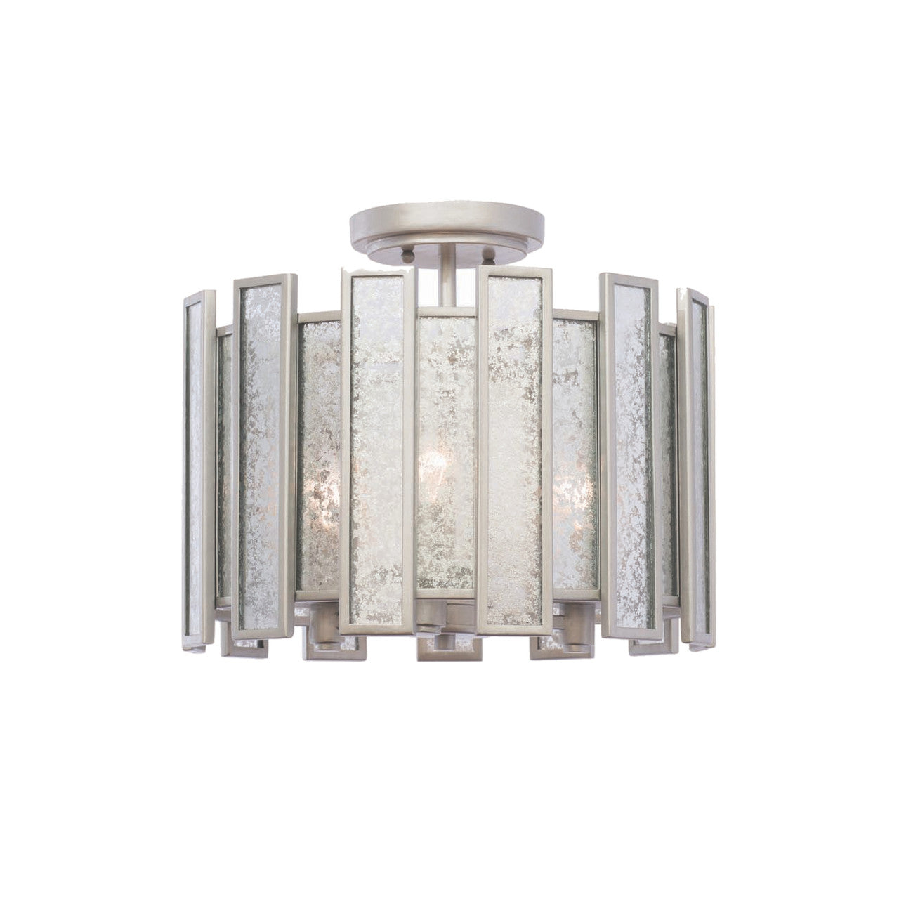 Kalco Palisade 3 Light Semi Flush Mount 505041TS