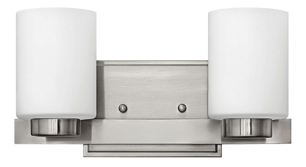 Hinkley Lighting Miley Two Light Vanity Brushed Nickel Integrated LED Bulb(s) 5052BN-LED