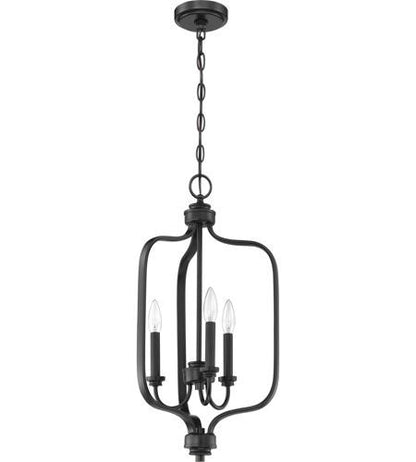 Craftmade 3 Light Foyer in Flat Black 50533-FB