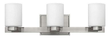 Hinkley Lighting Miley Three Light Vanity Brushed Nickel Integrated LED Bulb(s) 5053BN-LED