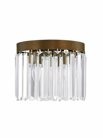 Livex Lighting Ashton Collection 3 Light Palacial Bronze Ceiling Mount in Hand Painted Palacial Bronze 50552-64