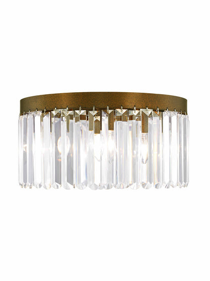 Livex Lighting Ashton Collection 5 Light Palacial Bronze Ceiling Mount in Hand Painted Palacial Bronze 50554-64