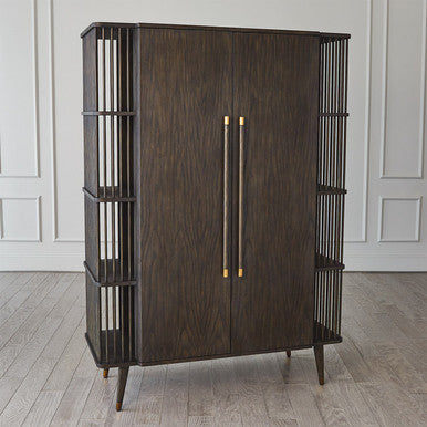 Global Views Studio A Home Arbor Tall Cabinet-Smalloke 7.20230