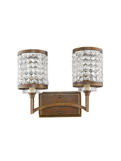 Livex Lighting Grammercy Collection 2 Light Palacial Bronze Bath Light in Hand Painted Palacial Bronze 50562-64