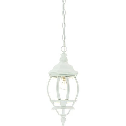 Acclaim Lighting Chateau 1-Light Textured White Hanging Light in Textured White 5056TW