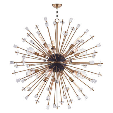 Hudson Valley Lighting Liberty Chandelier in Aged Brass 5060-AGB