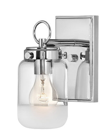 Hinkley Lighting Penley Single Light Vanity Polished Nickel 5060PN