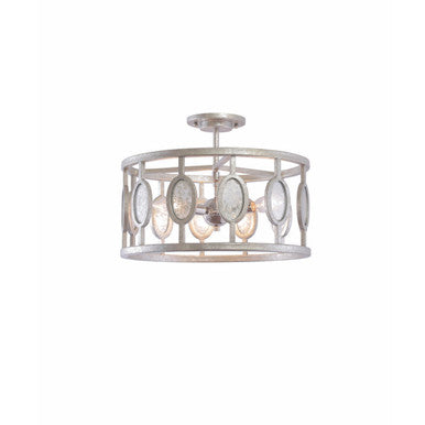 Kalco Palomar 3 Light Semi Flush Mount 506141VSL