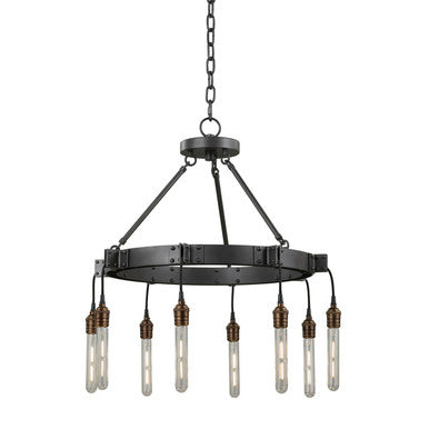 Kalco Stuyvesant 8 Light Chandelier 506270MGM