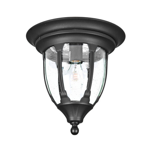 Acclaim Lighting Suffolk 1-Light Matte Black Ceiling Light in Matte Black 5063BK