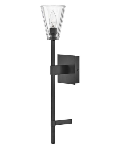 Hinkley Lighting Auden Single Light Vanity Black Oxide 50640BX