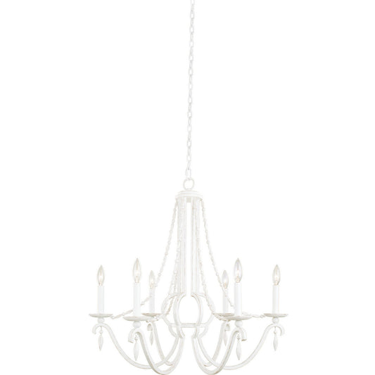 Kalco Acadia 6 Light Chandelier 507270DW