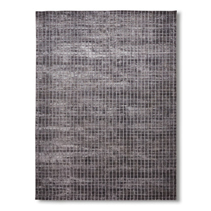 Global Views Graph Rug-Grey-6' x 9' 9.93512