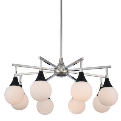 Kalco Bogart 8 Light Chandelier 508570BPN