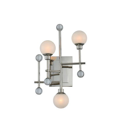 Kalco Mercer 3 Light Wall Sconce 508620PN