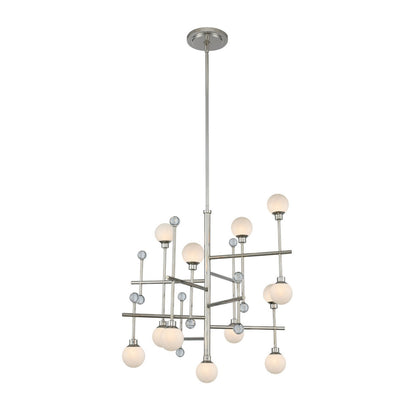 Kalco Mercer 12 Light Chandelier 508670PN