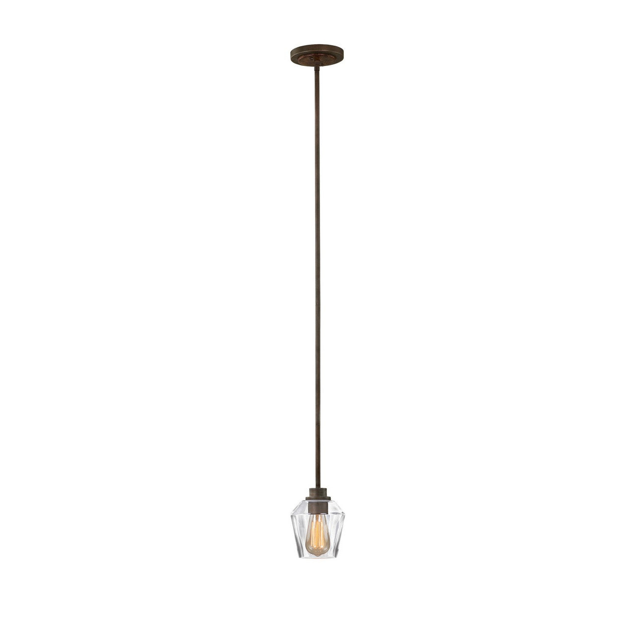 Kalco Allegheny 1 Light Mini Pendant 508710BS