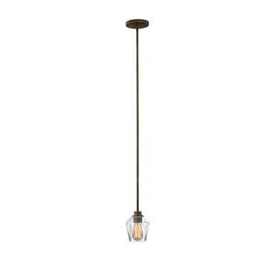 Kalco Allegheny 1 Light Mini Pendant 508710BS