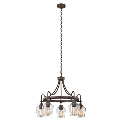 Kalco Allegheny 5 Light Chandelier 508770BS