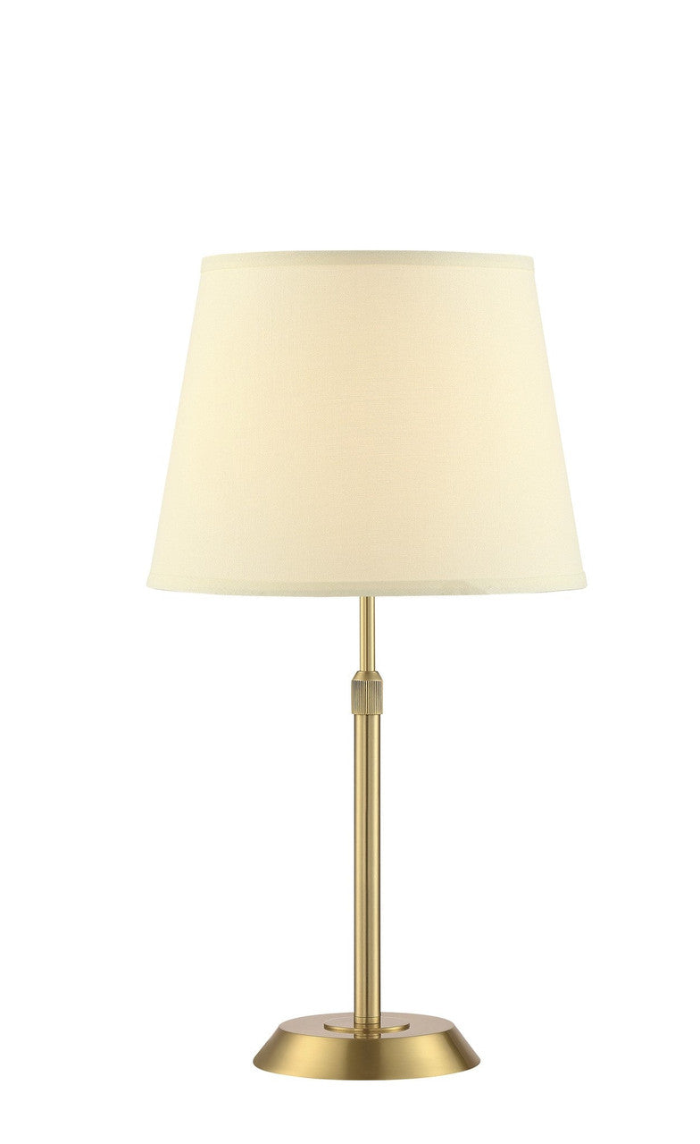 Arnsberg Attendorn Table Lamp in Satin Brass 509400108