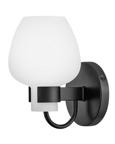 Hinkley Lighting Sylvie Small Sconce Black 50950BK