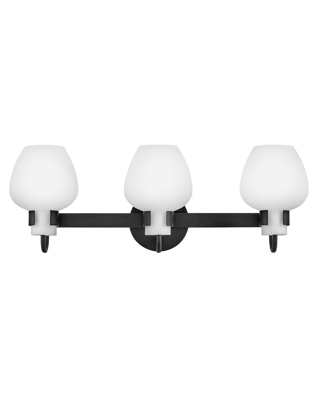 Hinkley Lighting Sylvie Medium Vanity Black 50953BK