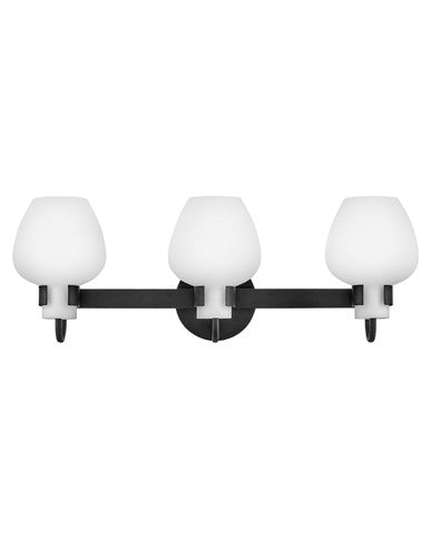 Hinkley Lighting Sylvie Medium Vanity Black 50953BK